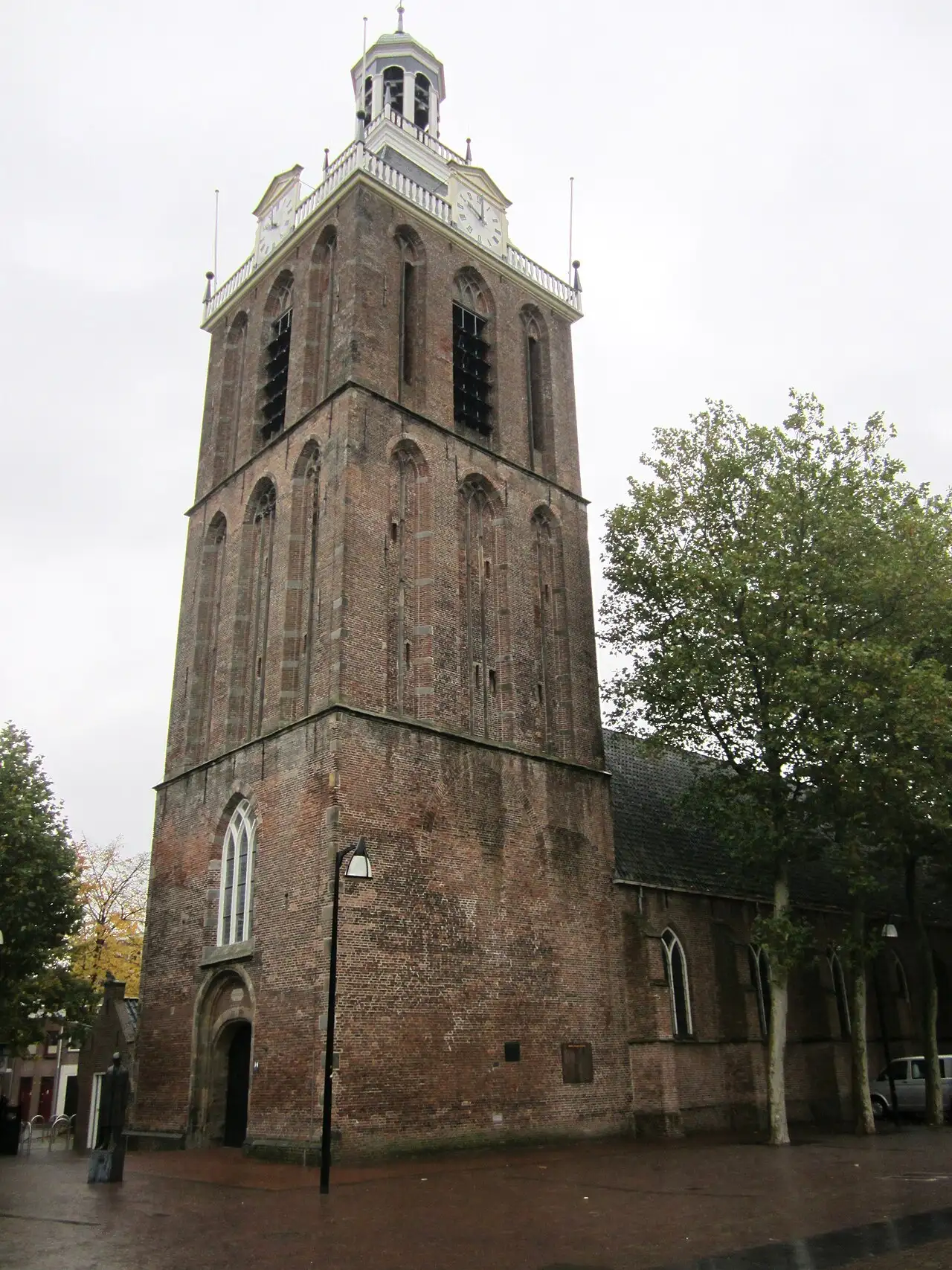 Grote Kerk in het centrum van Meppel